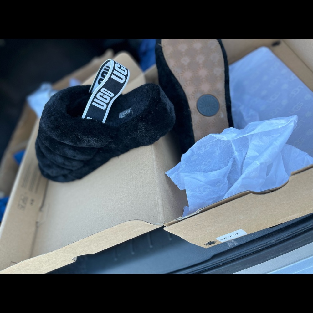 BlackSandals UGG